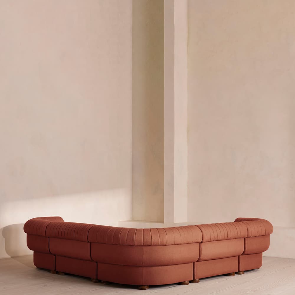 Rava Modular Sofa - Corner Sofa - Linen - Sienna - Images - Image 3