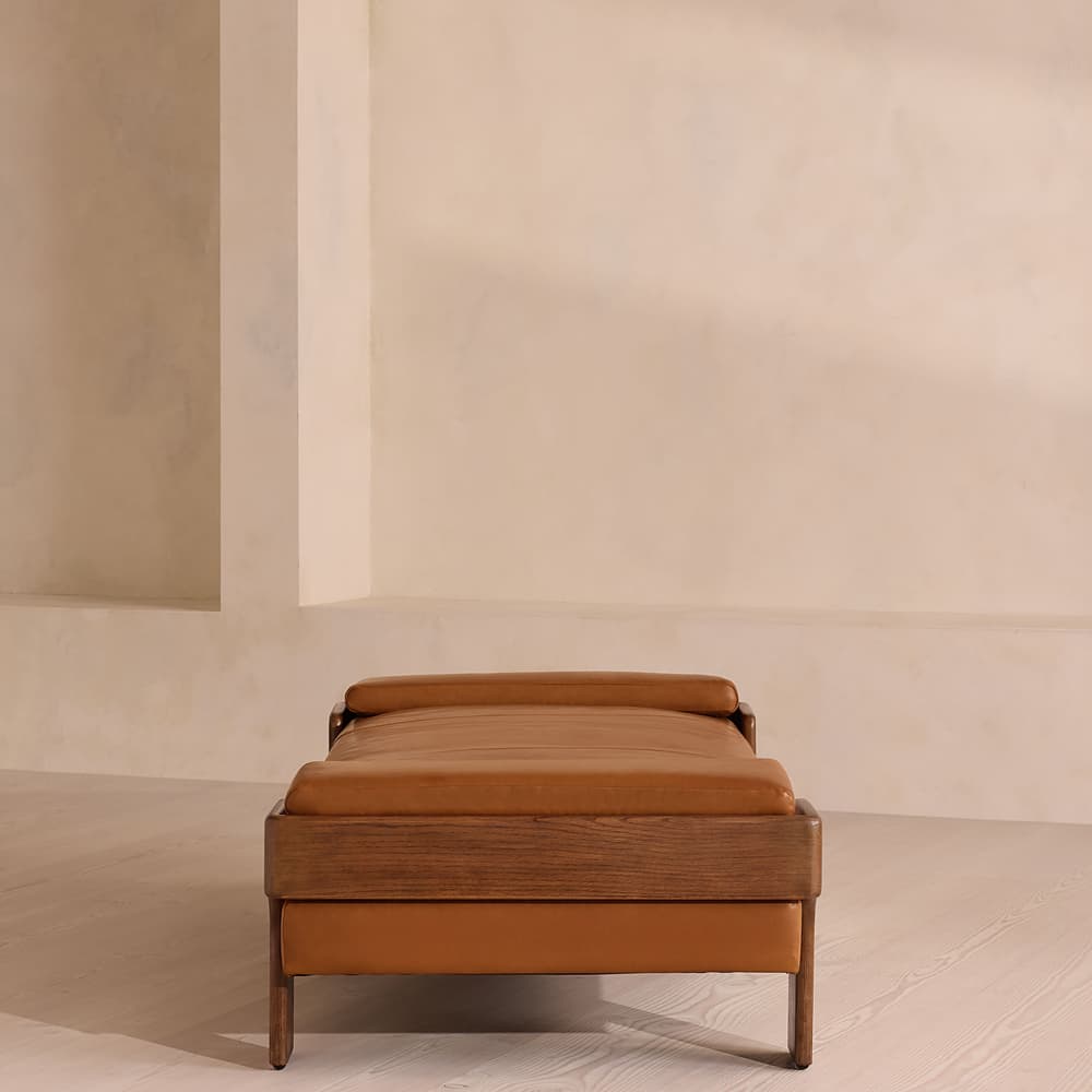Marcia Daybed - Leather - Chestnut - US - Images - Image 3