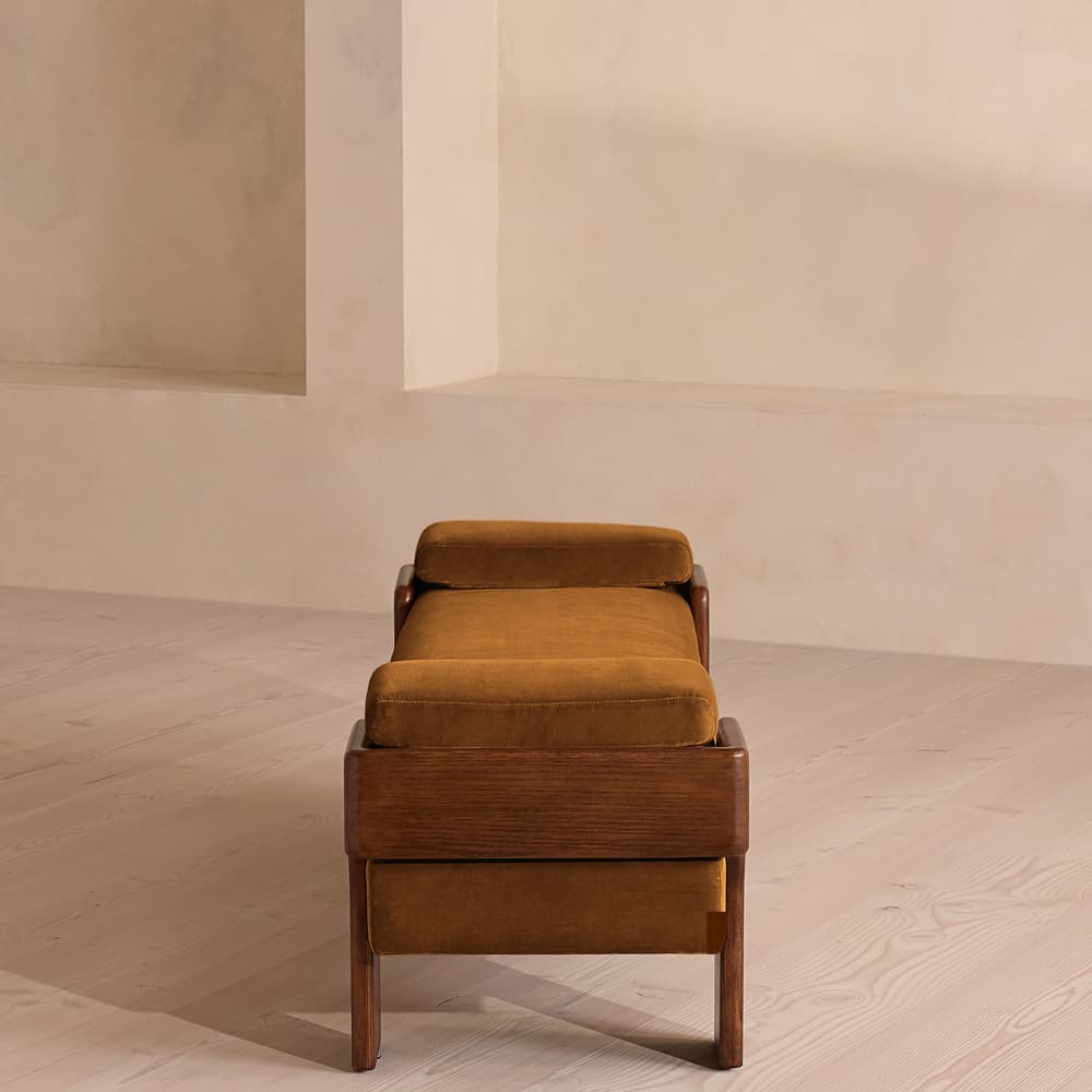Marcia Bench - Mustard Velvet - US - Images - Image 3
