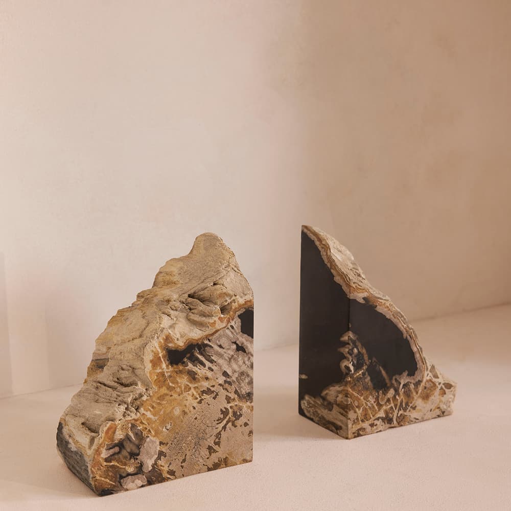 Balfern Petrified Wood Bookends - Listing - Image 3