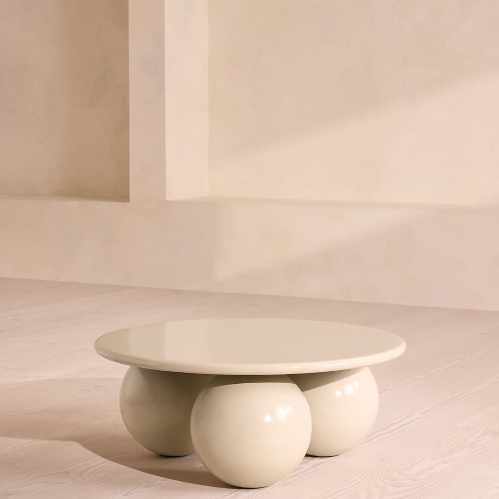 Oxley Outdoor Coffee Table - Concrete - Mushroom - Listing - Image 3