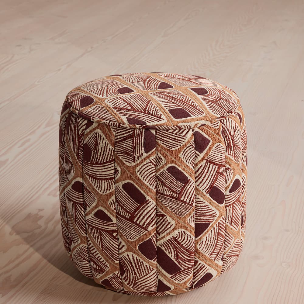 Romi Footstool - Akley Jacquard - US - Listing - Image 3