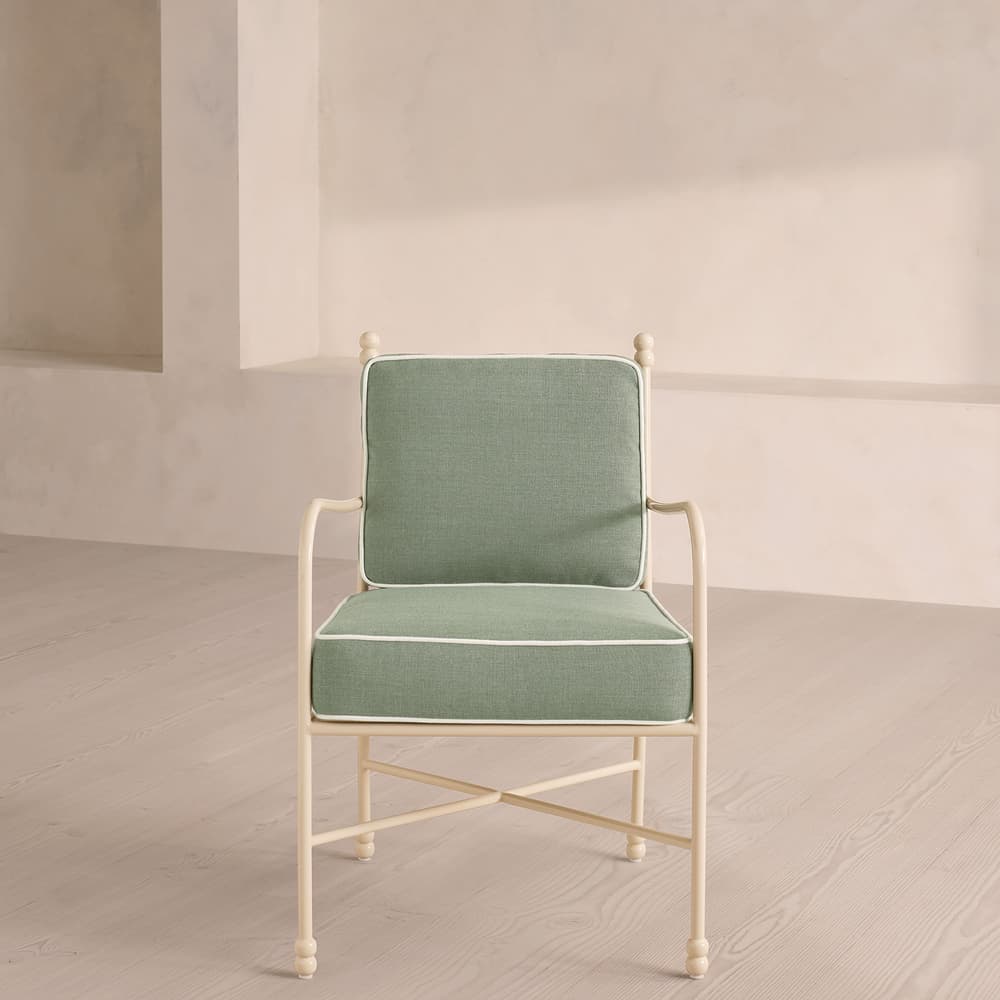 Fawn Outdoor Dining Chair - Sage - UK - Listing - Image 3