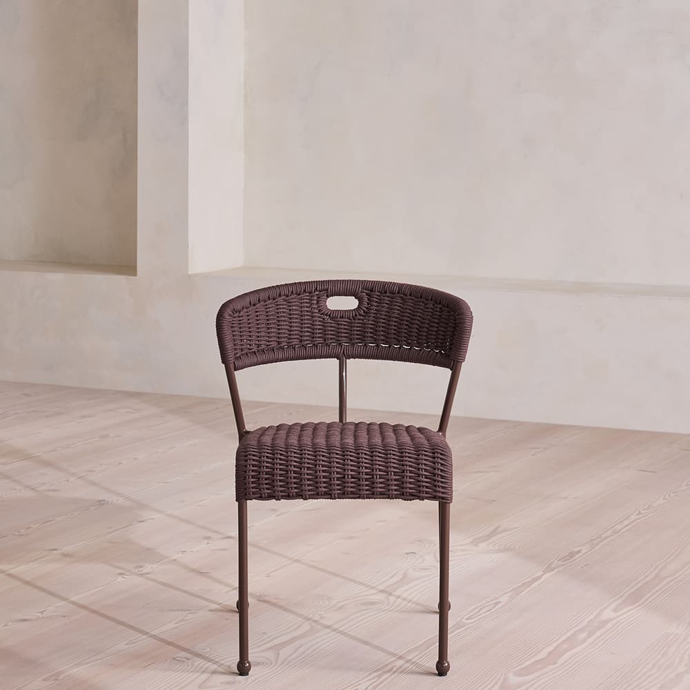 Pair of Lisson Outdoor Dining Chairs - Bordeaux - Listing - Image 3