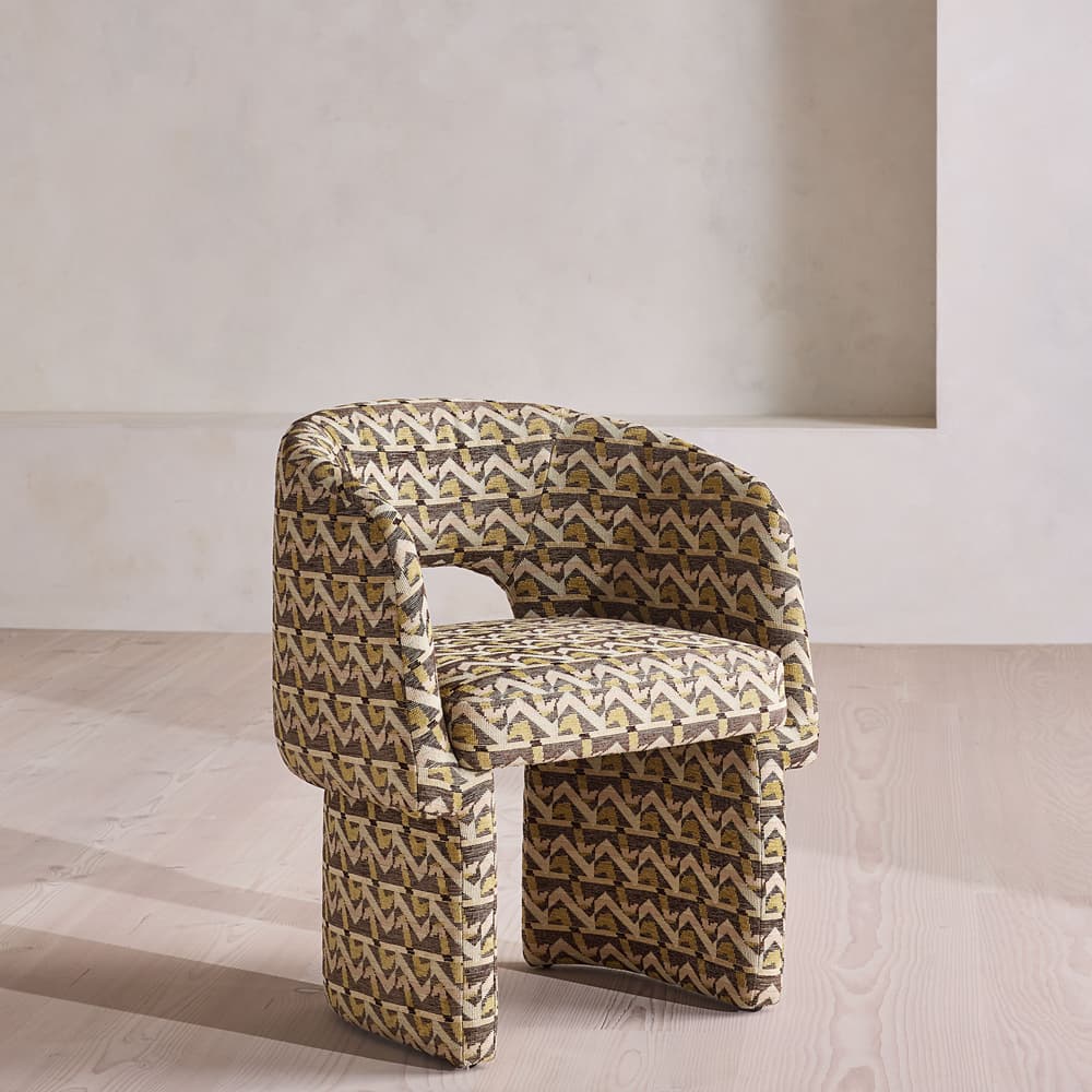 Morrell Dining Chair - Fulton Jacquard - Sage - US - Listing - Image 3