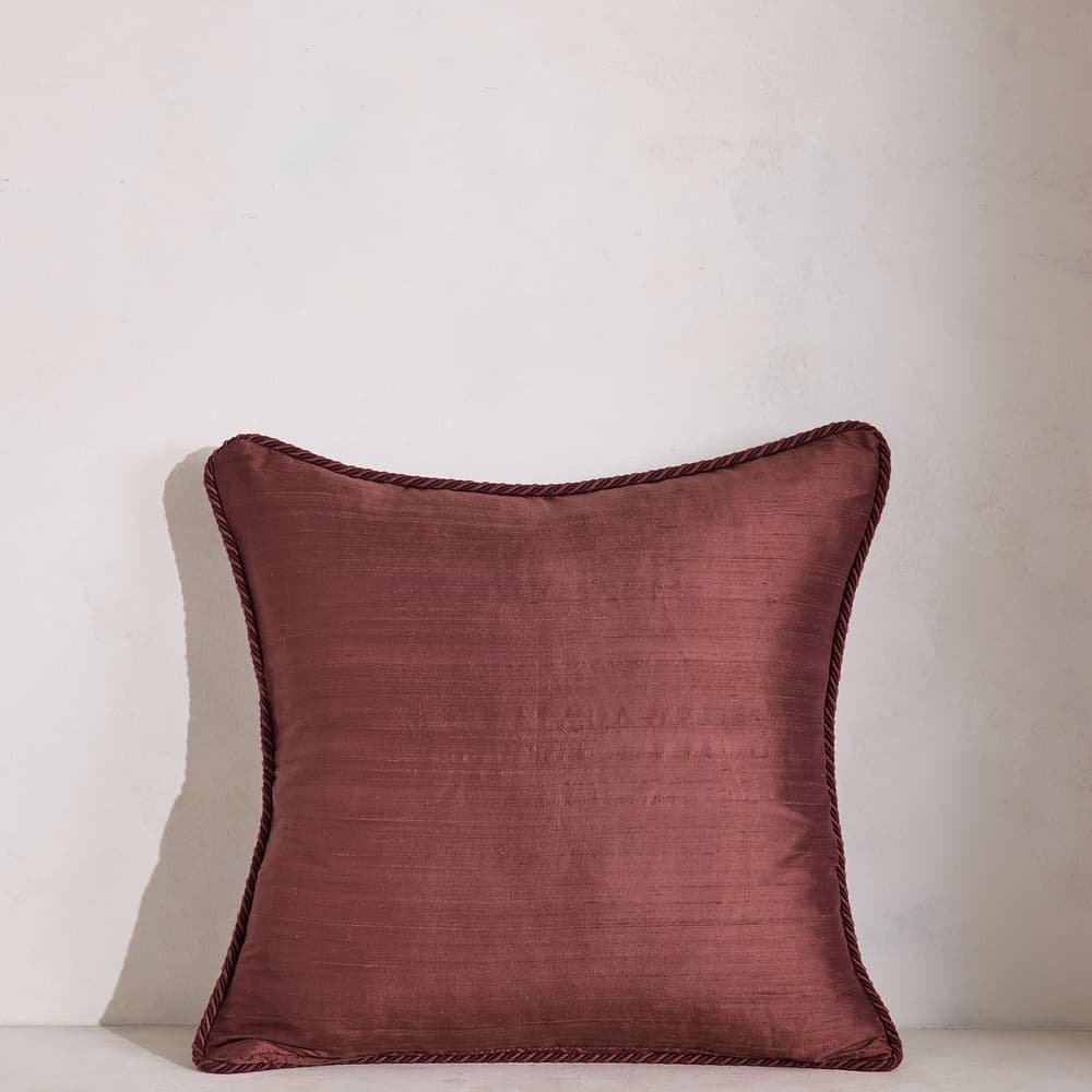 Florence Square Cushion - Bordeaux - Listing - Image 3