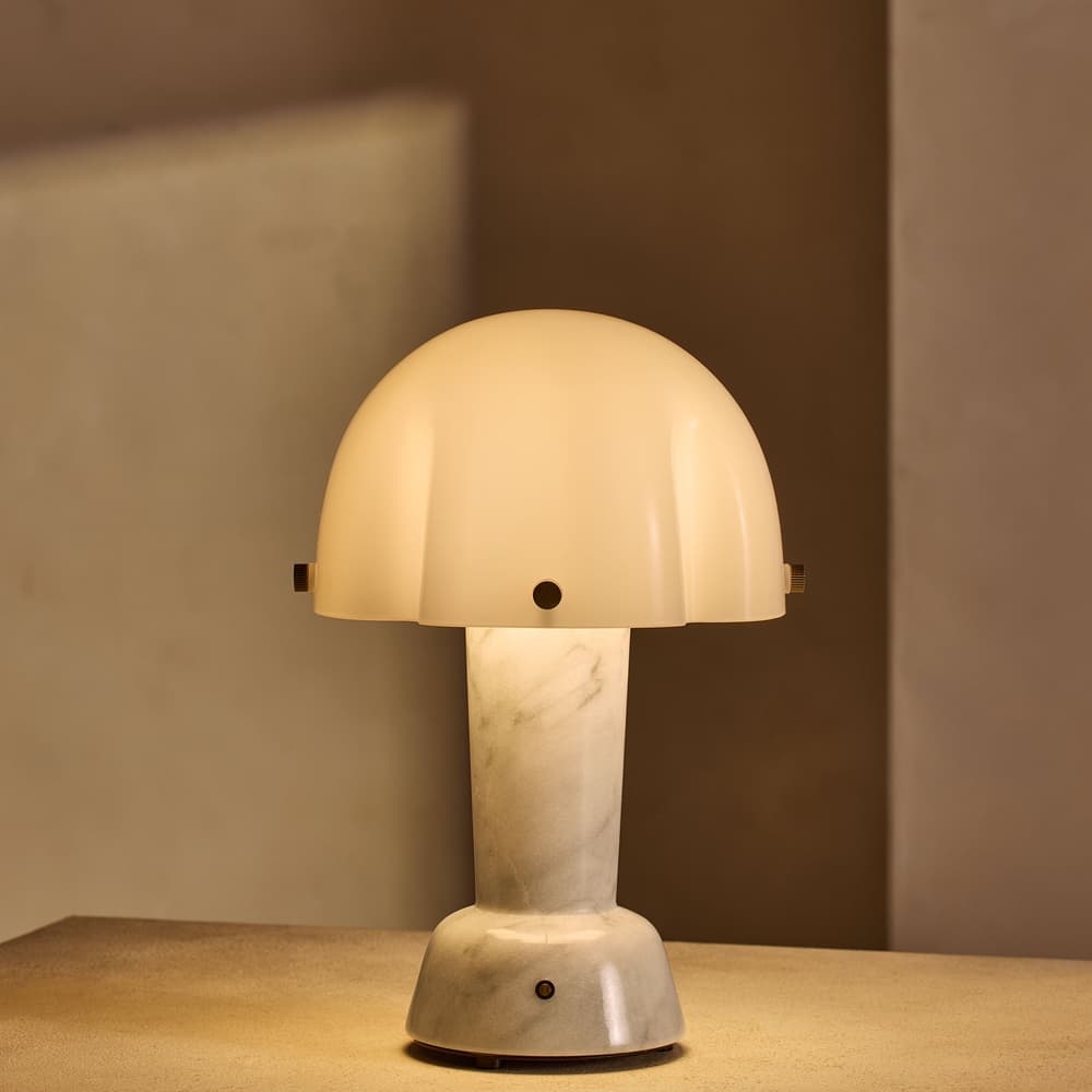 Rio Portable Lamp - Carrara Marble - Listing - Image 3