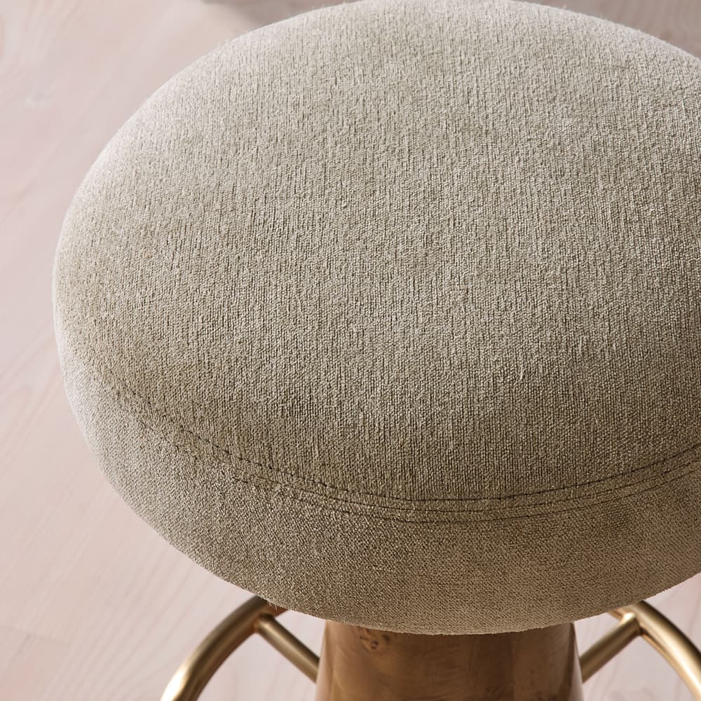 Killian Barstool - Linen Chenille - Stone - UK - Images - Image 3