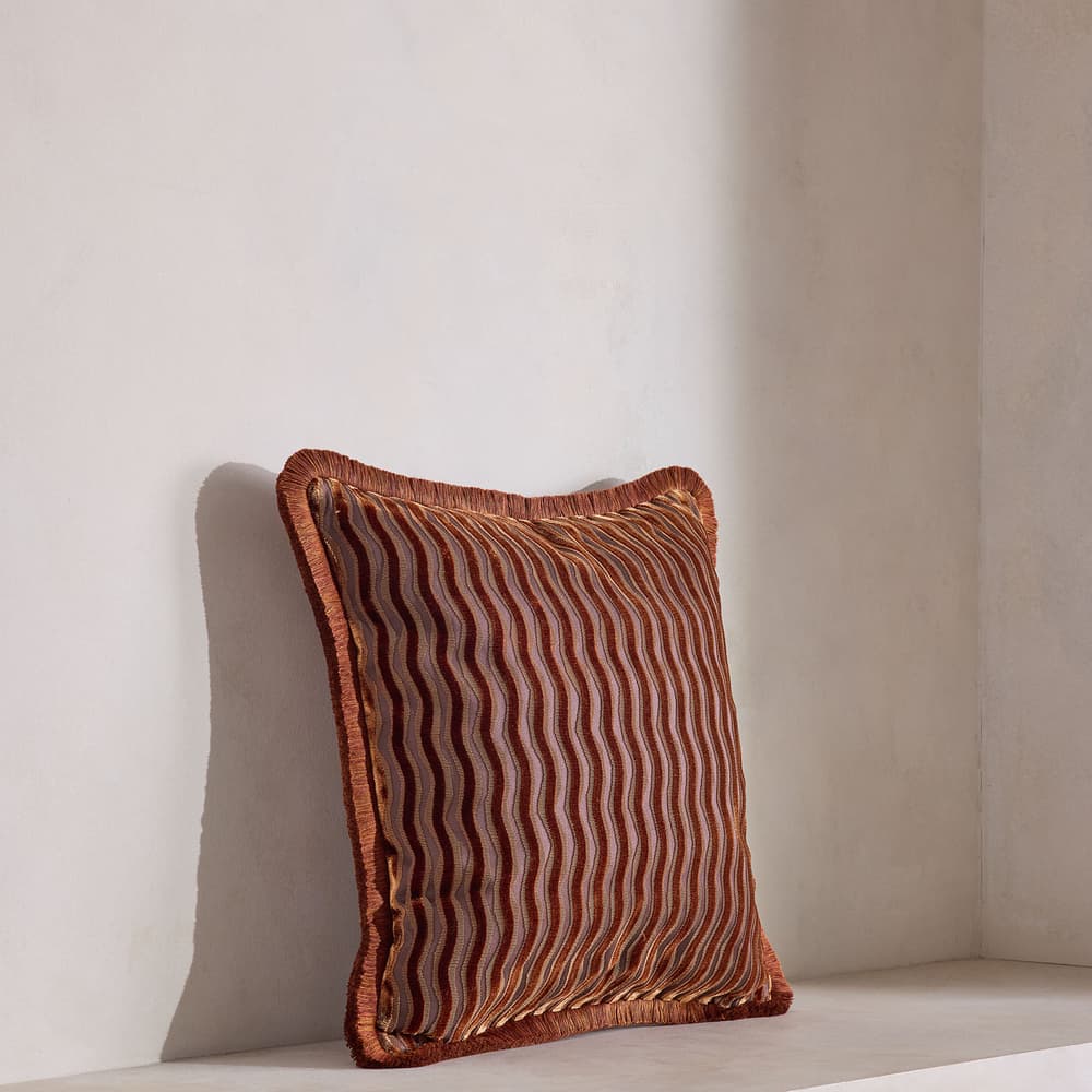 Teuser Square Cushion - Rust - Listing - Image 3