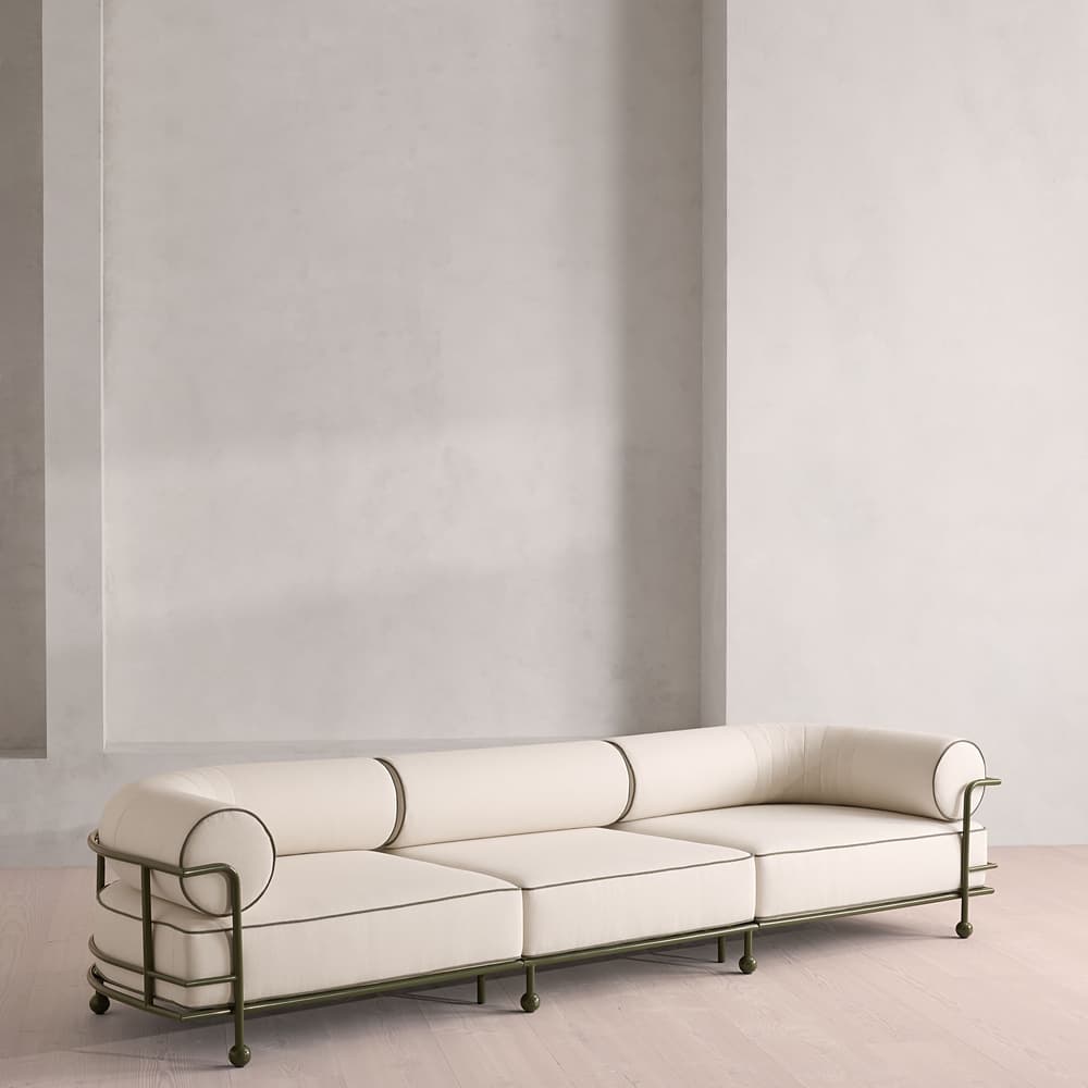 Gaspard Outdoor Sofa - Four Seater - Off White - UK - Listing - Image 3