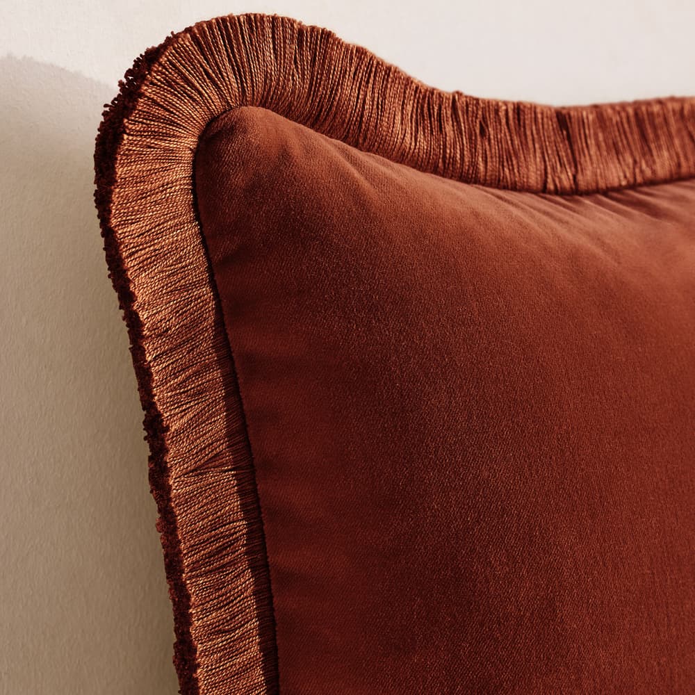 Margeaux Oblong Cushion - Rust - Images - Image 3