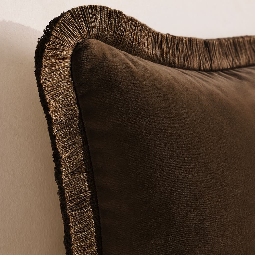 Margeaux Oblong Cushion - Chocolate - Images - Image 3