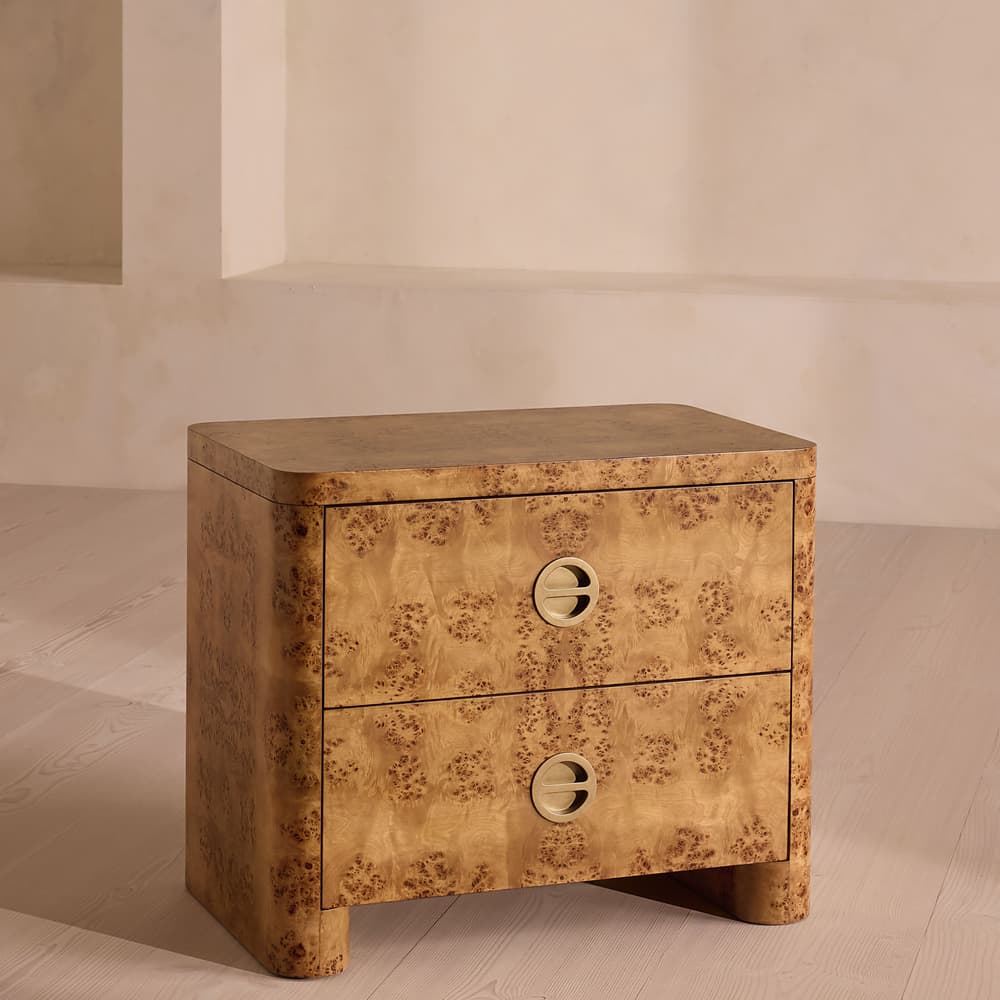 Warwick Bedside Table - Mappa Burl - Large - Listing - Image 3