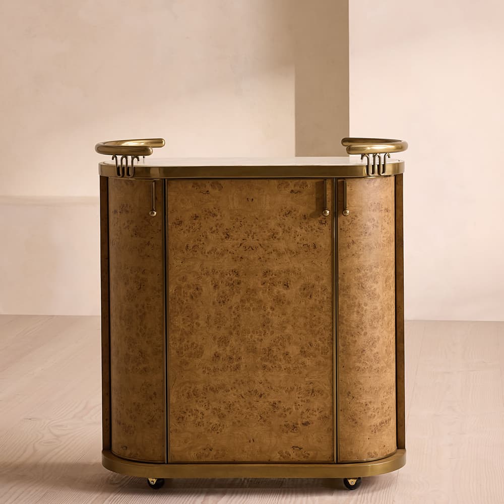 Athos Bar Cart - Calcutta Aura Marble - Listing - Image 3