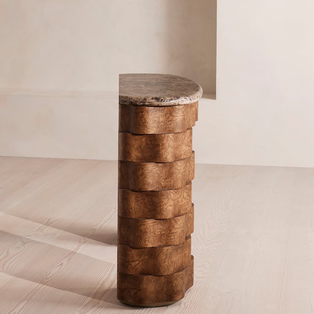 Locanda Console - Dark Emperador Marble - Images - Image 3