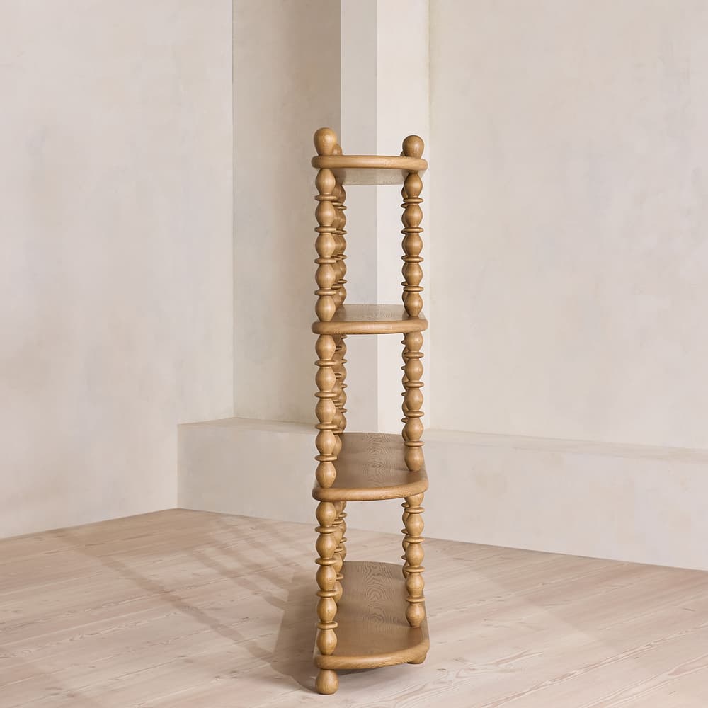 Willow Shelving Unit - Oak - Images - Image 3