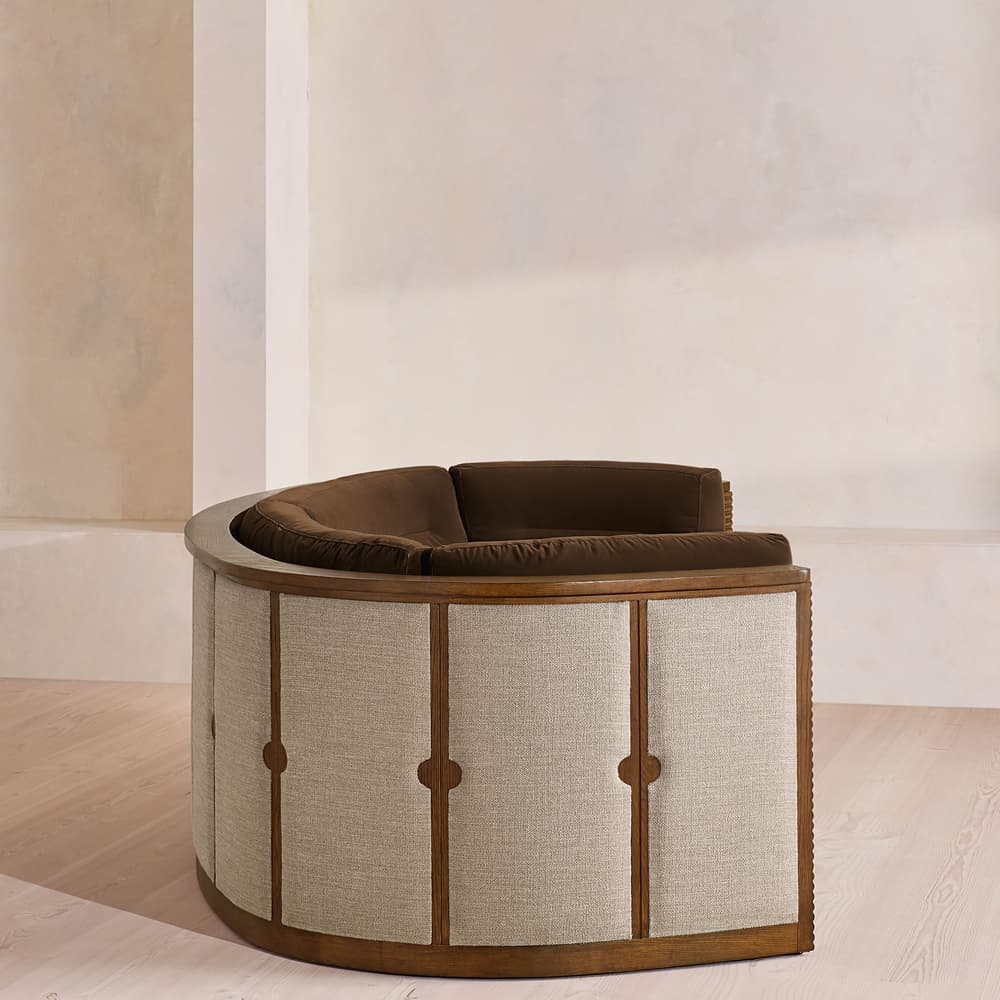 Belmont Sofa - Three Seater - Velvet - Chocolate - UK - Images - Image 3