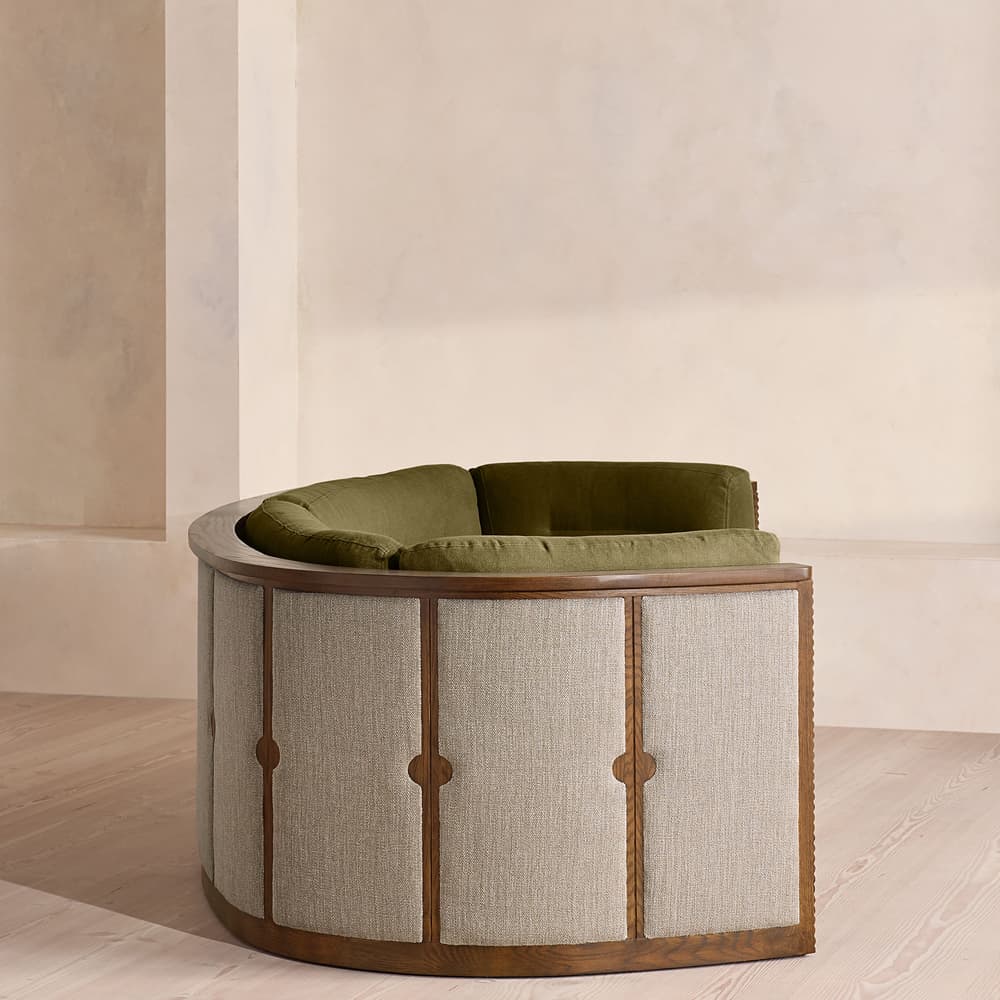 Belmont Sofa - Three Seater - Linen - Olive - US - Images - Image 3