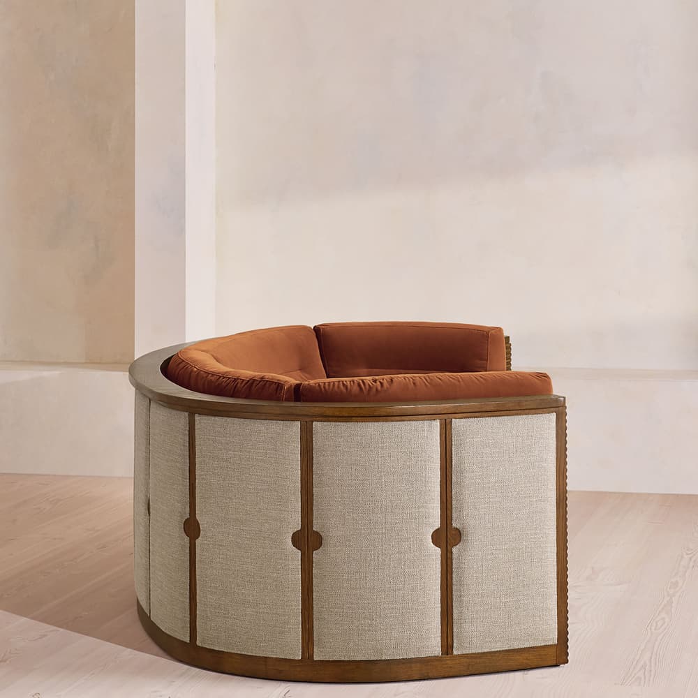 Belmont Sofa - Three Seater - Velvet - Cinnamon - UK - Images - Image 3