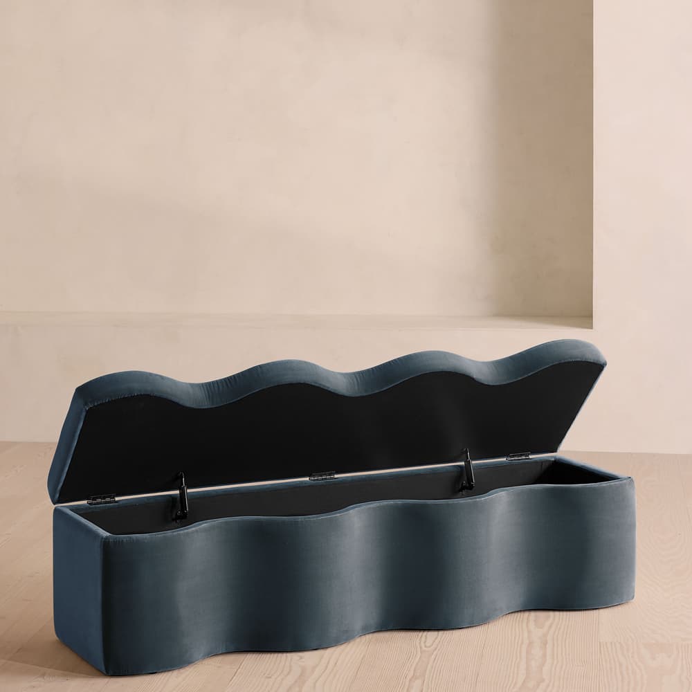 Eli Storage Bench - Velvet - Grey Blue - US - Images - Image 3