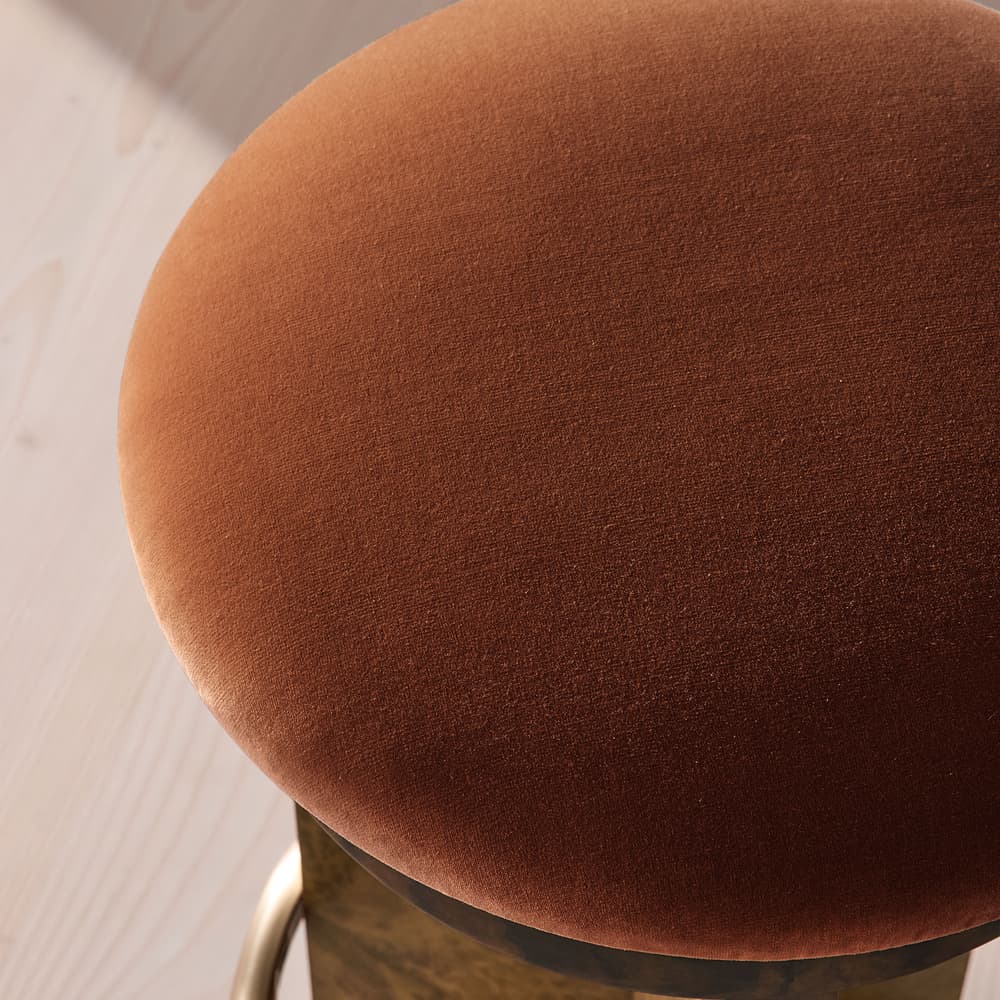 Rafaella Barstool - Velvet - Cinnamon - UK - Images - Image 3