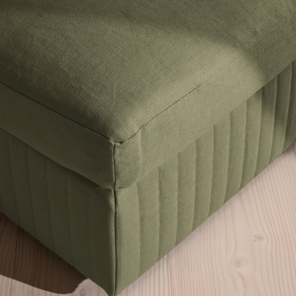Oona Ottoman - Linen - Sage - US - Images - Image 3