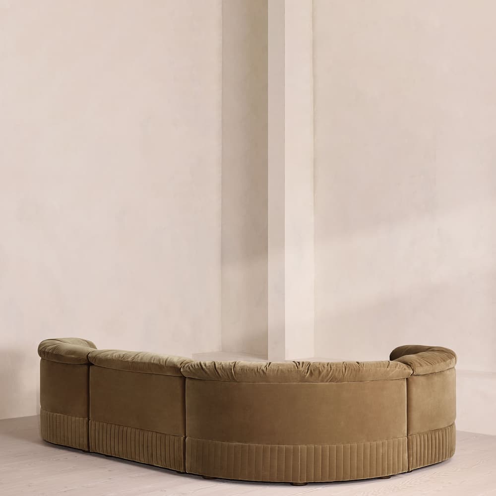Oona Modular Sofa - L-Shape Sofa - Velvet - Truffle UK - Images - Image 3