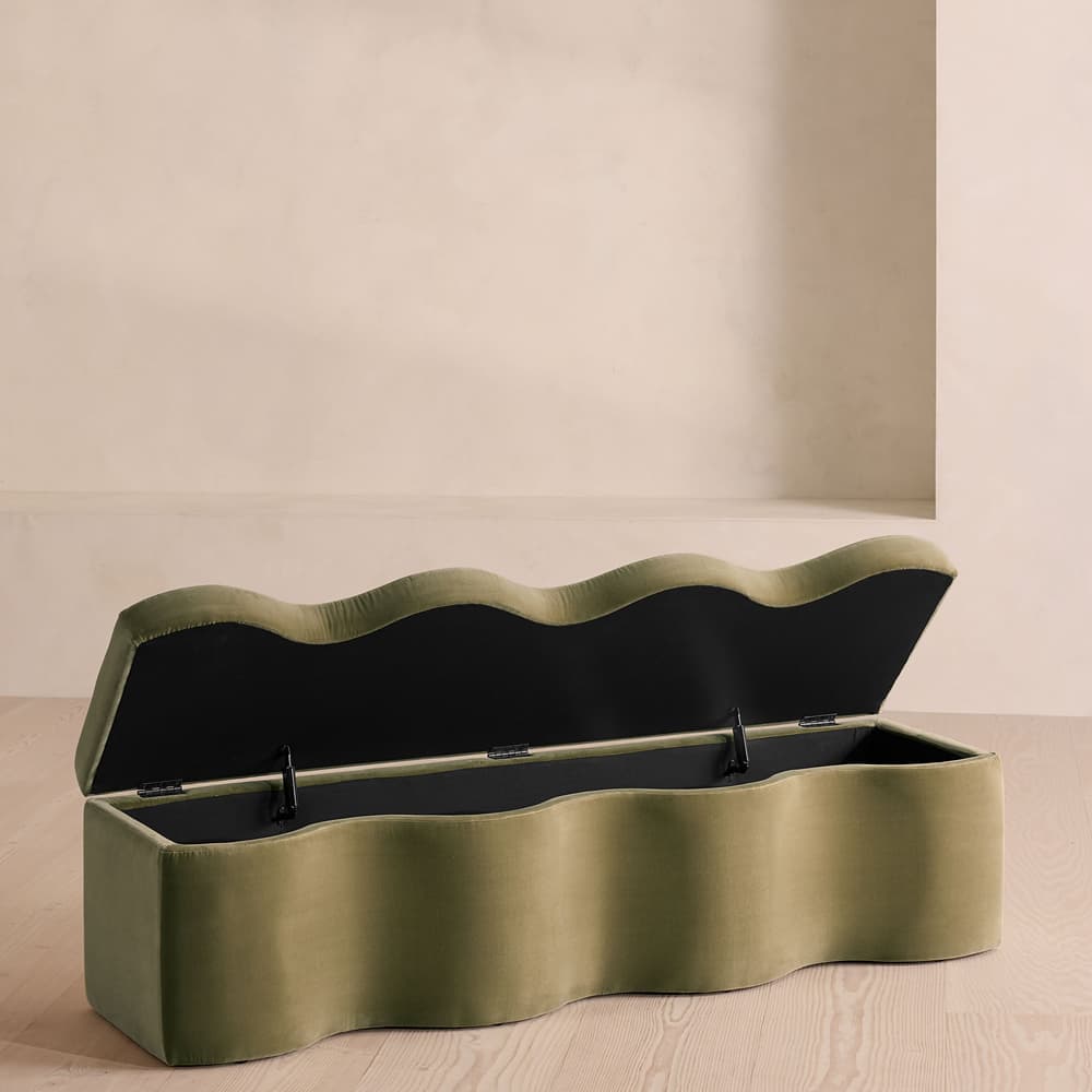 Eli Storage Bench - Velvet - Lichen - US - Images - Image 3