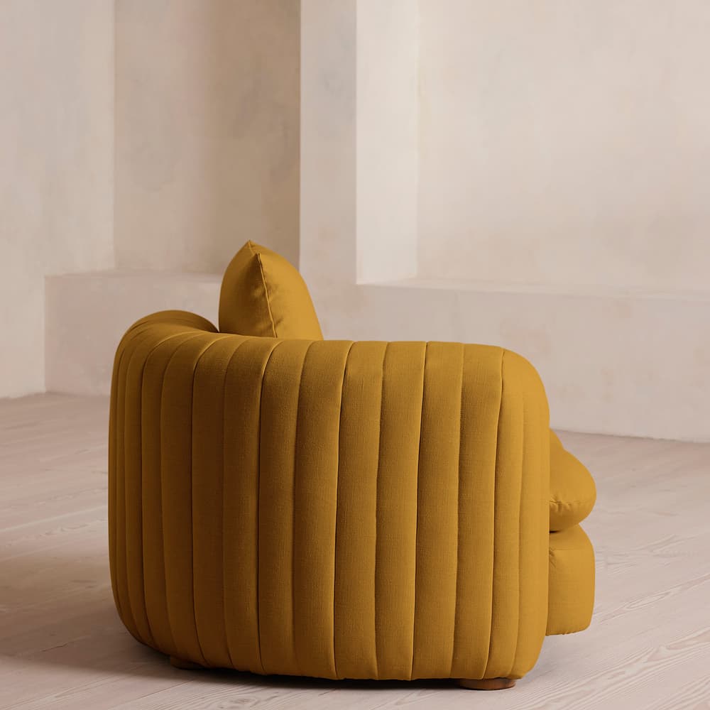 Vivienne Ottoman - Linen - Turmeric - US - Image 3