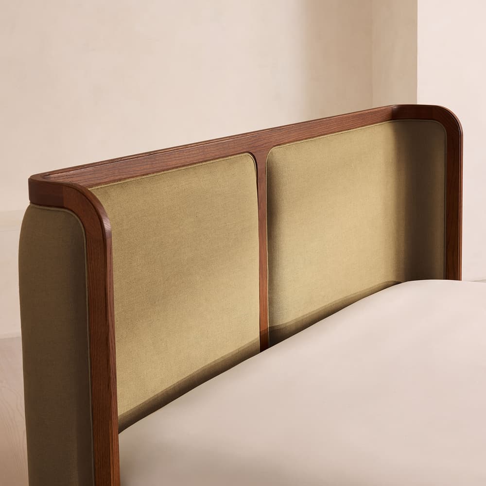 Belsa Bed - Superking - Linen - Wheat - Images - Image 3