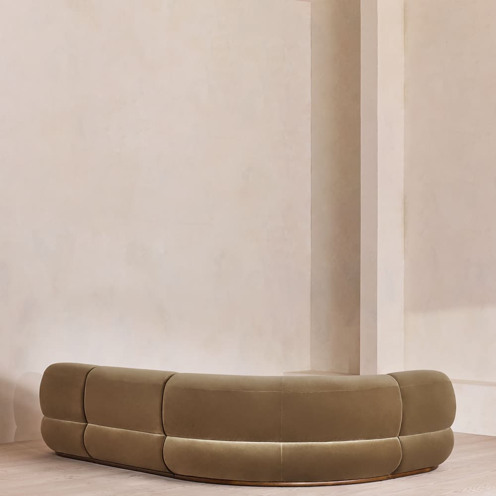 Edison Modular Sofa - L-Shape Sofa - Velvet - Truffle UK - Images - Image 3