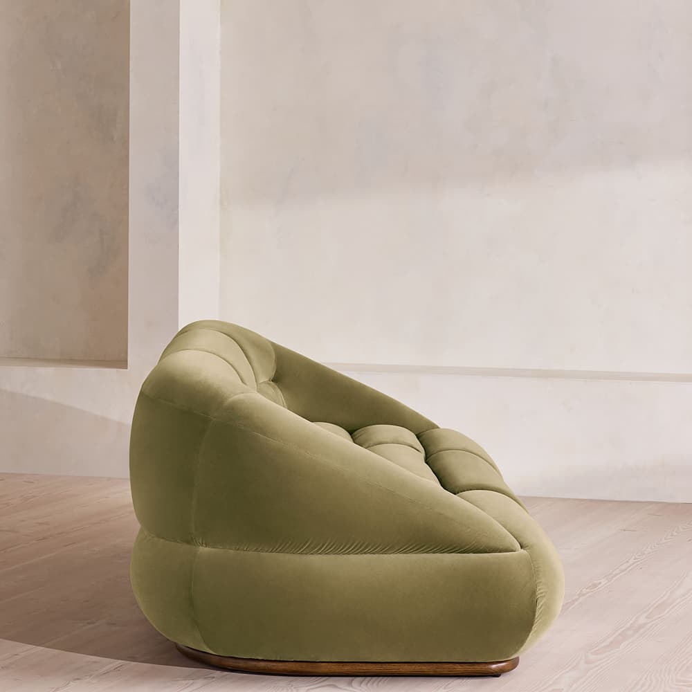 Edison Modular Sofa - Four Seater - Velvet - Lichen UK - Images - Image 3