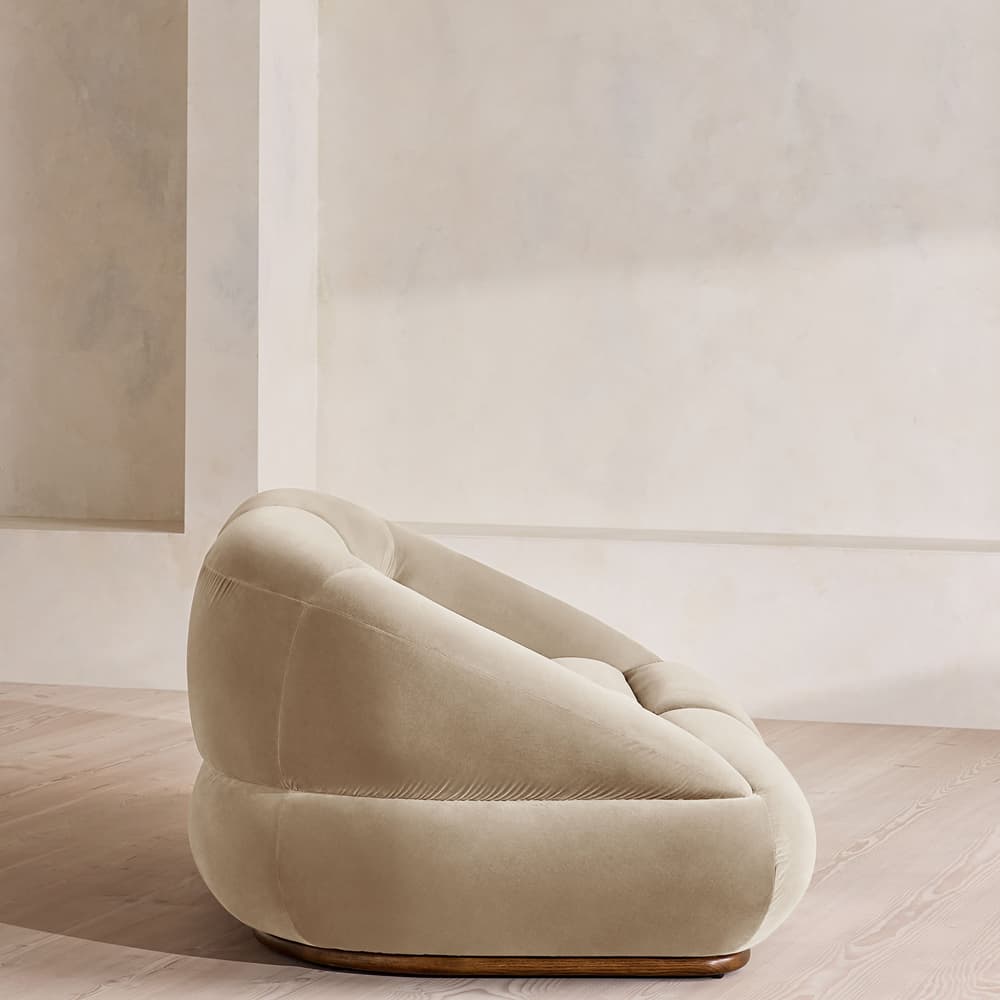 Edison Modular Sofa - Three Seater - Velvet - Oyster UK - Images - Image 3