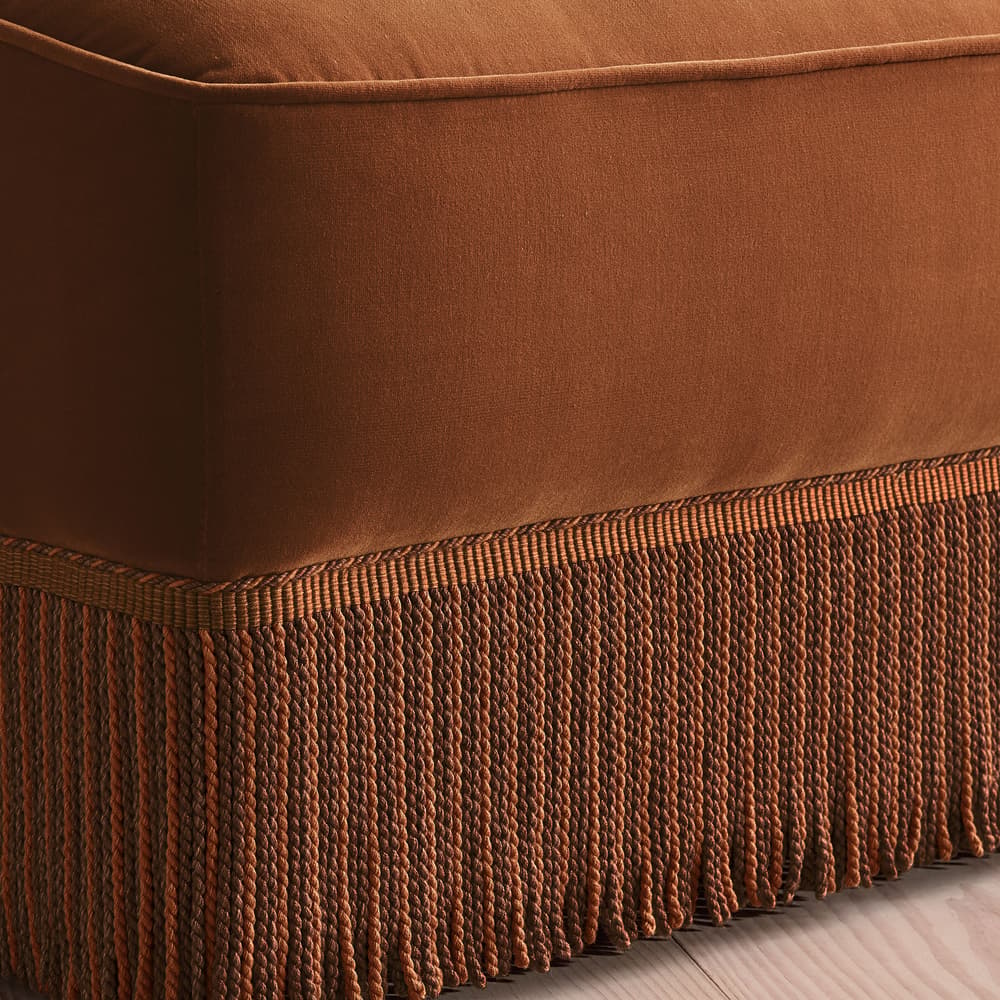 Elowen Modular Sofa - Four Seater - Velvet - Cinnamon - UK - Lifestyle - Image 3