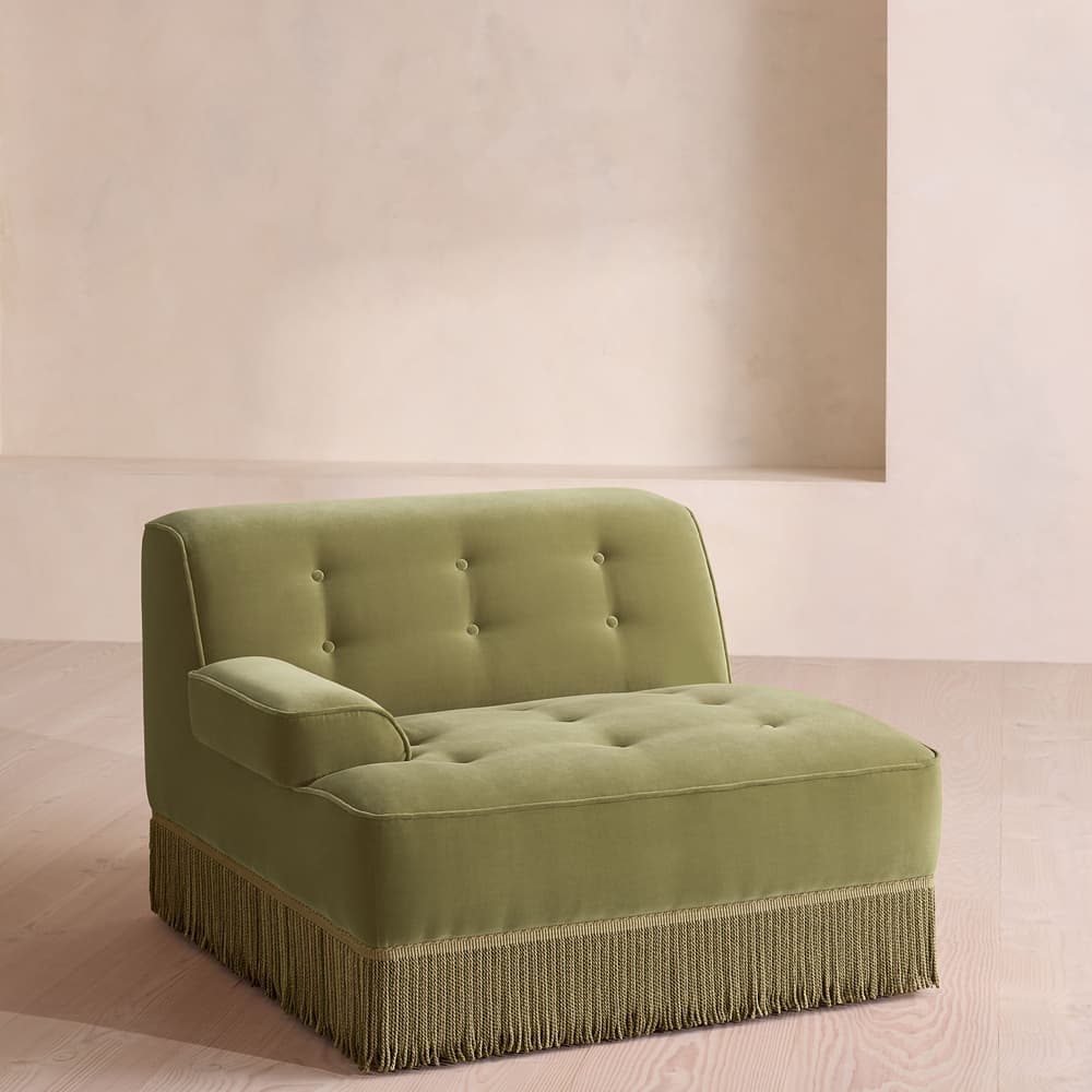 Elowen Ottoman - Velvet - Lichen - US - Image 3