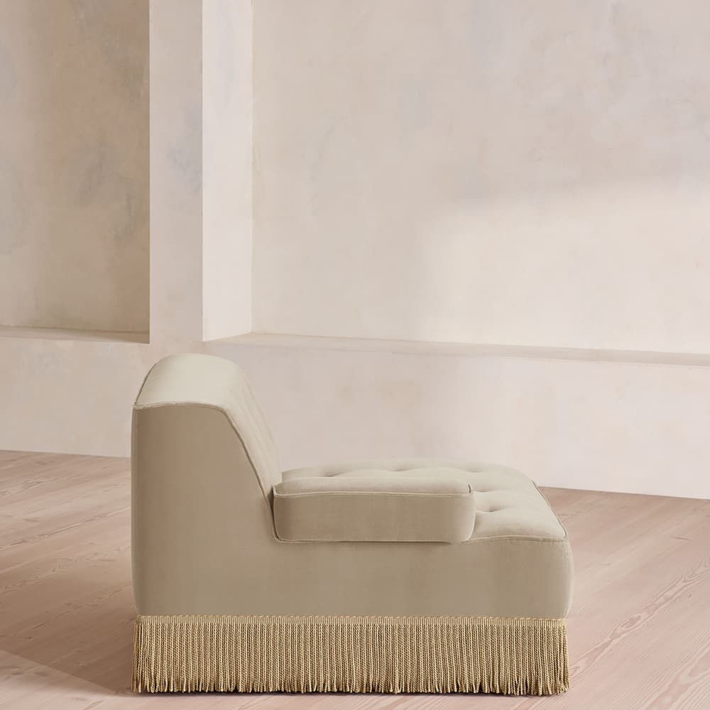 Elowen Ottoman - Velvet - Oyster - US - Image 3