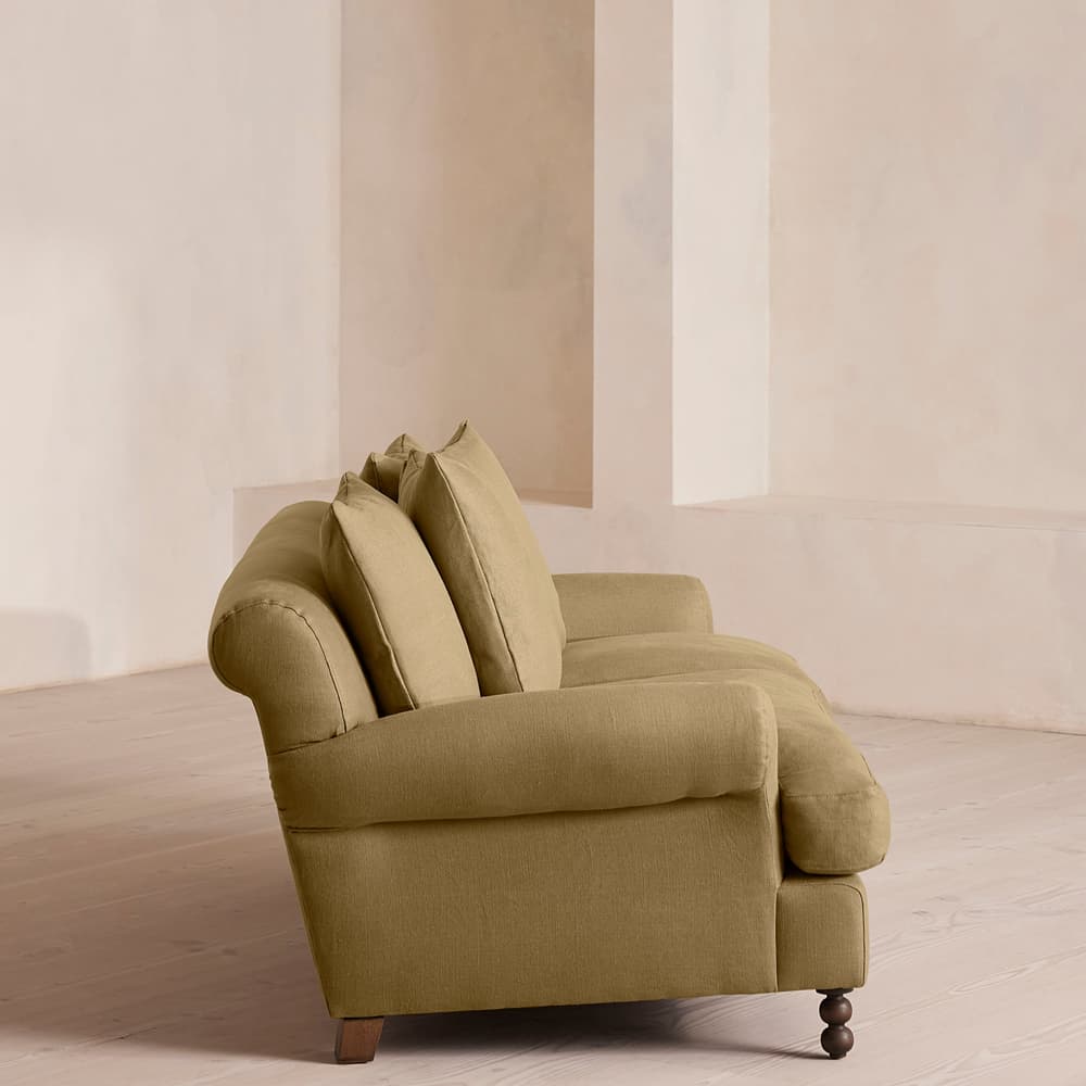 Audrey Two Seater - Sofa - Linen - Wheat - US - Images - Image 3