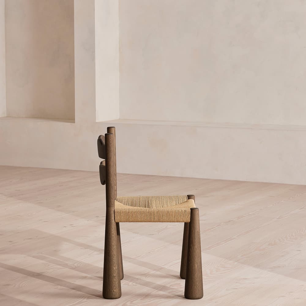 Pair of Manuel Dining Chairs - Dark Oak - US - Images - Image 3