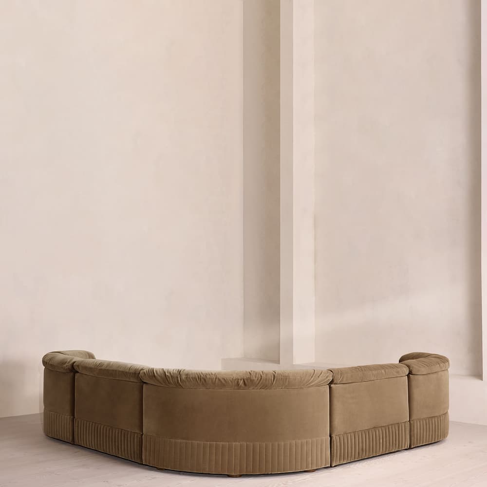 Oona Modular Sofa - Corner Sofa - Velvet - Truffle US - Images - Image 3