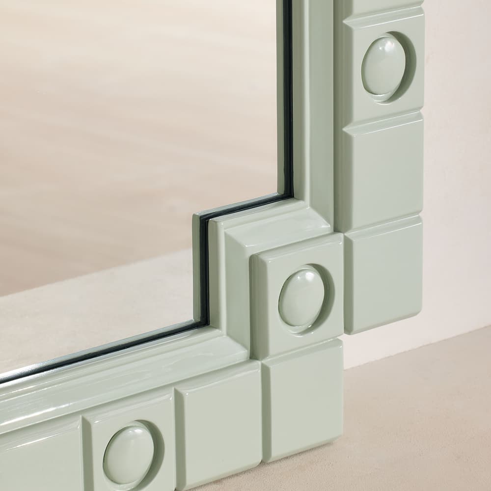 Reno Wall Mirror - Mint - Images - Image 3
