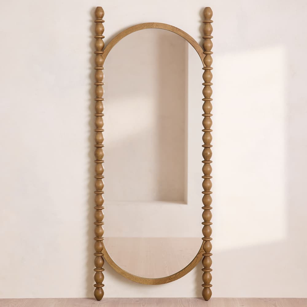 Willow Floor Mirror - Oak - Listing - Image 3