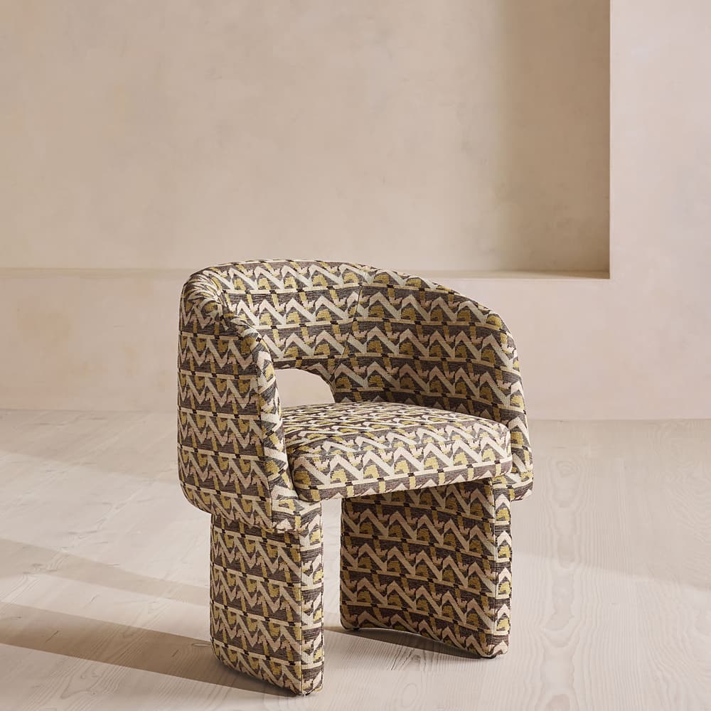 Morrell Dining Chair - Fulton Jacquard - Sage - US - Listing - Image 3