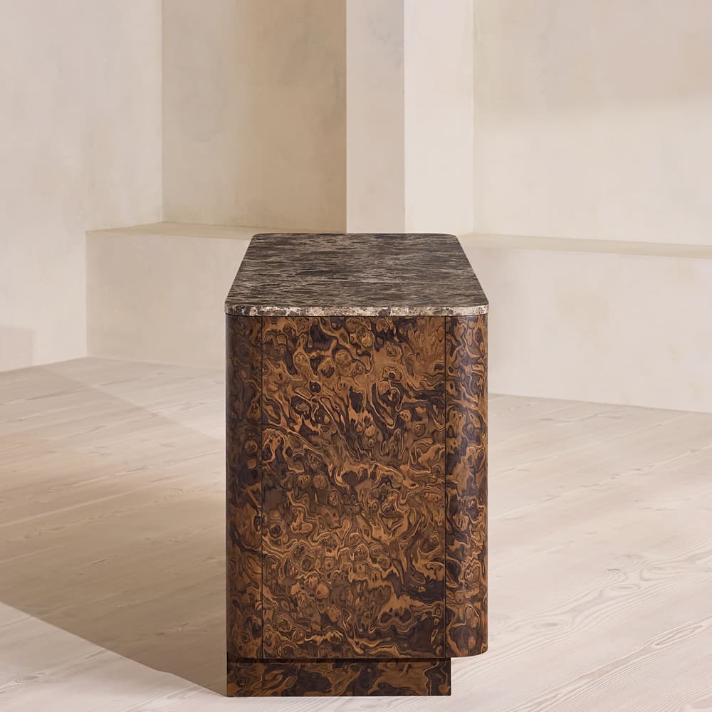 Vance Sideboard - Dark Emperador - Images - Image 3