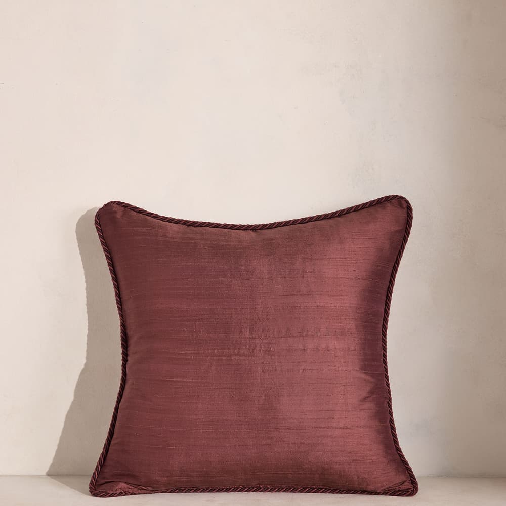Florence Square Cushion - Bordeaux - Listing - Image 3