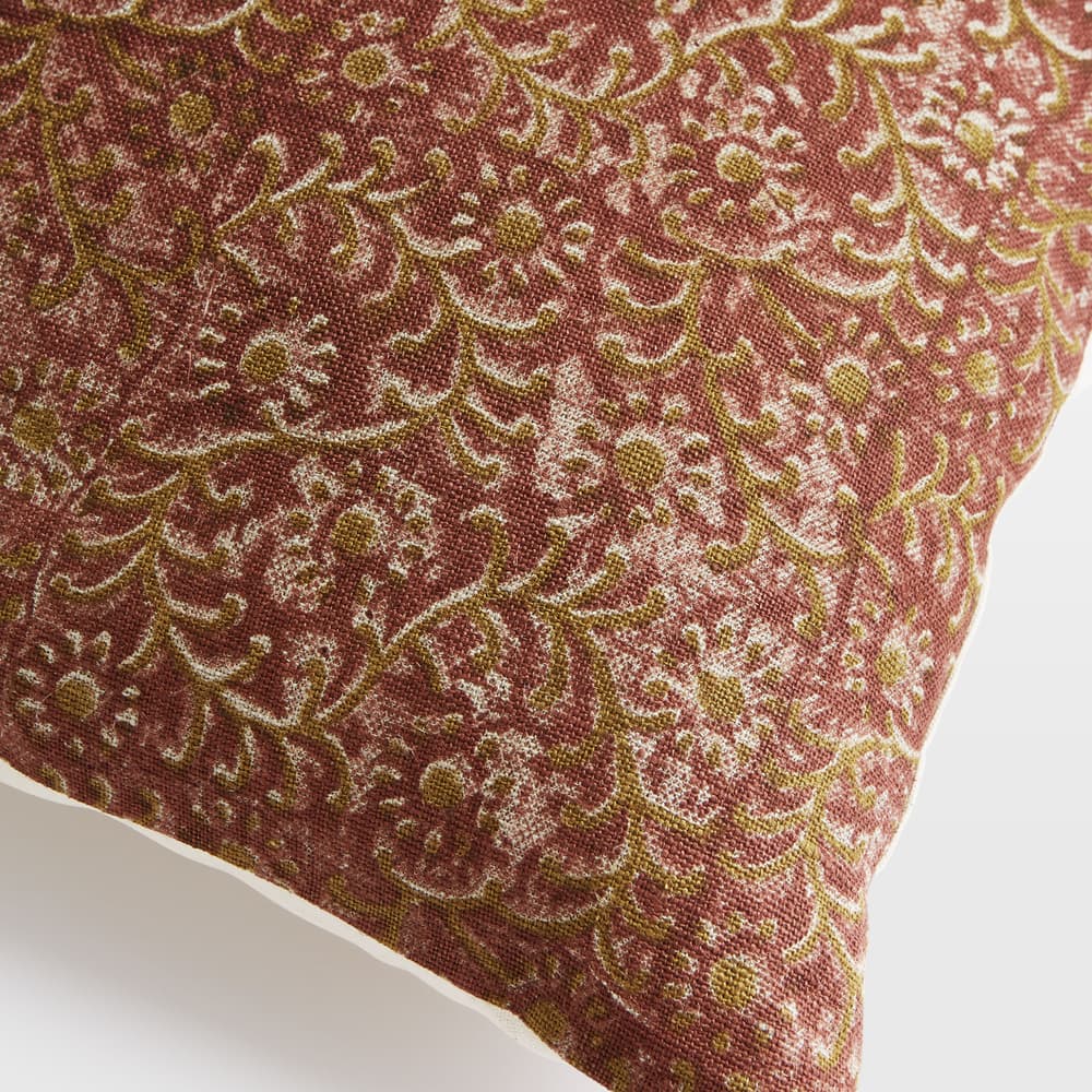 Logan Square Cushion - Rust - Images - Image 3