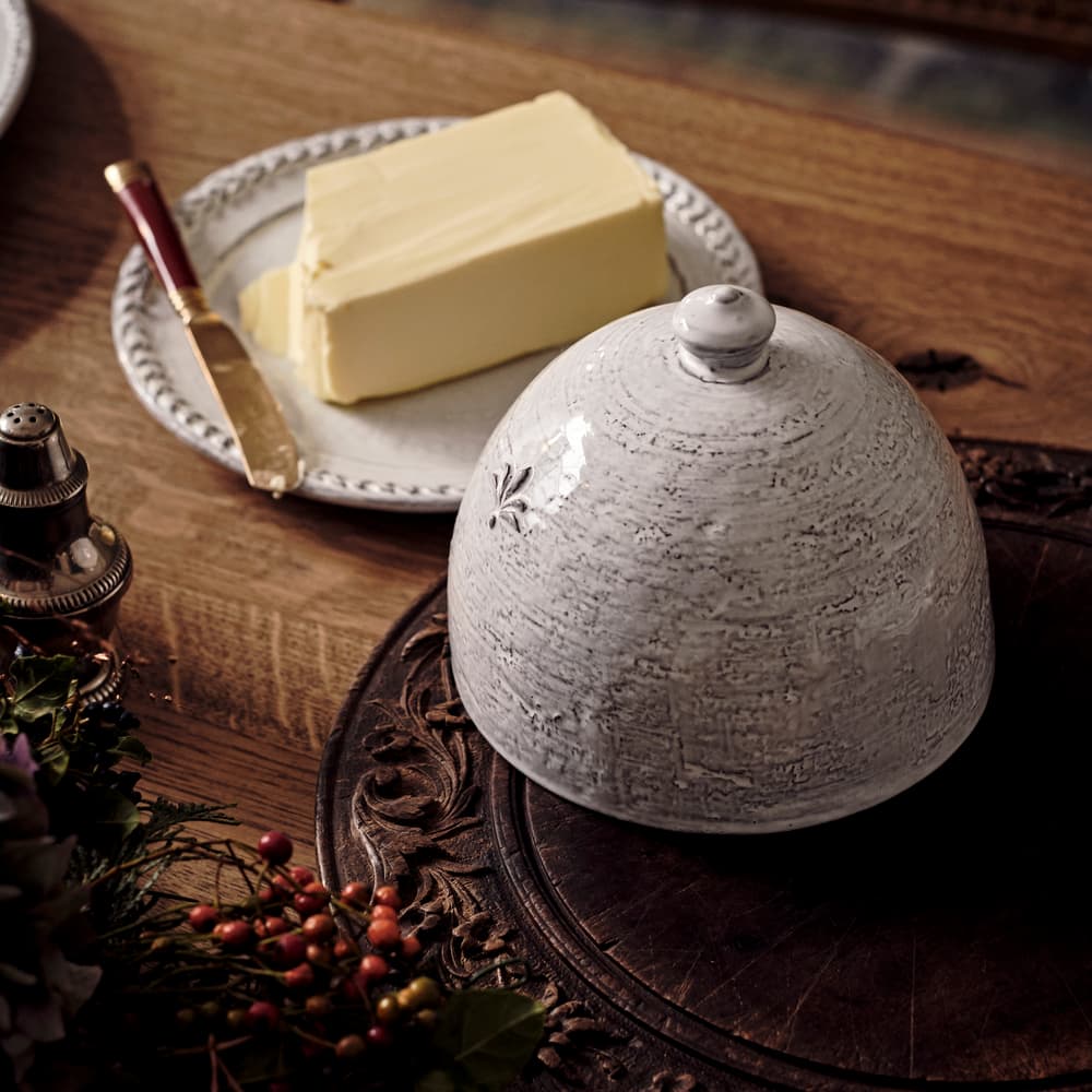 Hillcrest Butter Dish - White - Lifestyle - Image 3