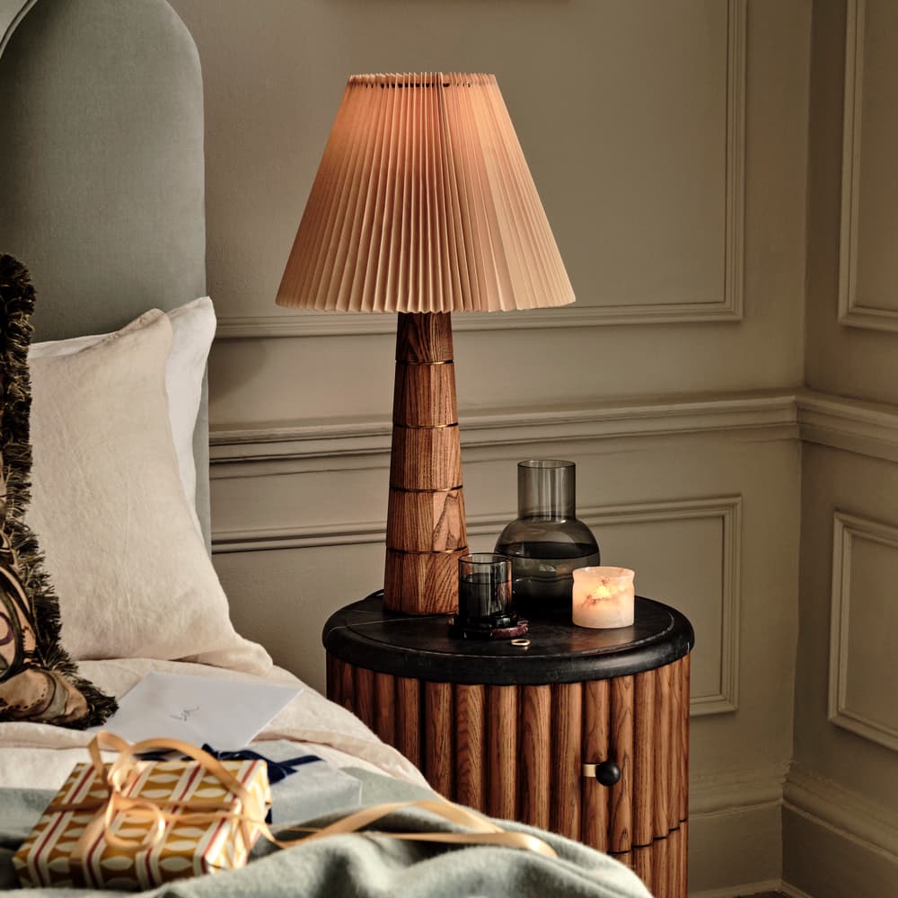 Carlisle Bedside Table - Black Marquina Marble - Lifestyle - Image 3