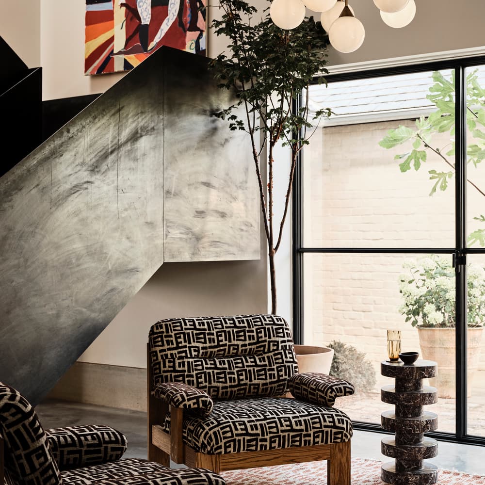 Horton Armchair - Pierre Frey Tsomba - Ecru - Lifestyle - Image 3