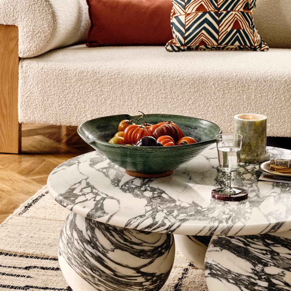 Oxley Coffee Table - Arabescato Corchia Marble - Lifestyle - Image 3