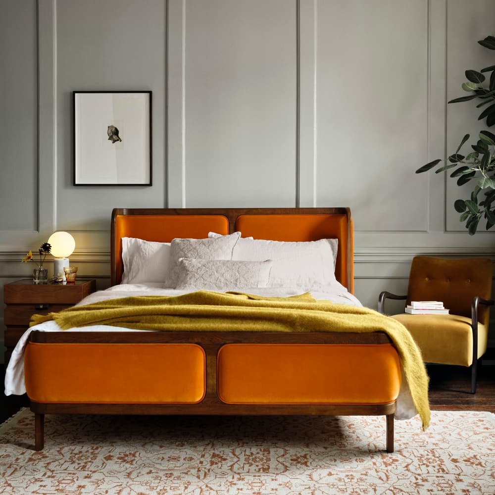 Belsa Bed - Double - Tangerine - Lifestyle - Image 3